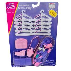 5‎ for $25| Meritus Forever Girl Friends Fashion Doll Accessories 1997 Scale